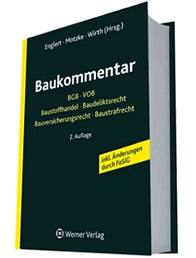 Kommentar zum BGB-Bauvertragsrecht